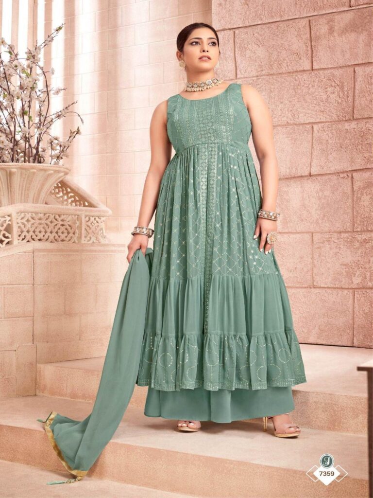 stylish kurti frock for women modern design